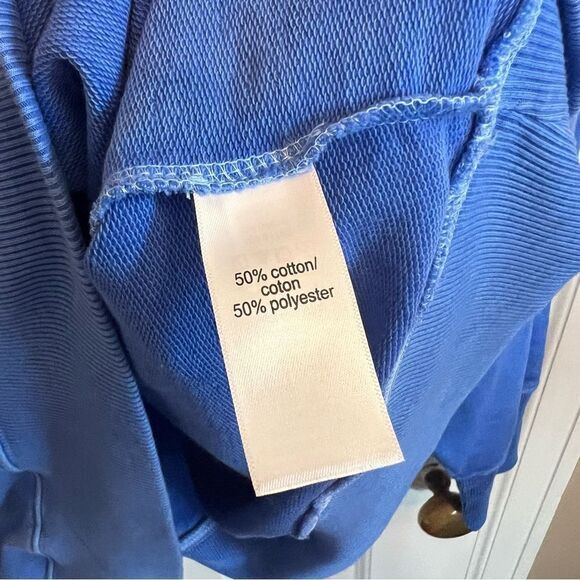 Maurice’s Blue Cold Hands Warm Heart Sweatshirt NWT - Picture 6 of 8